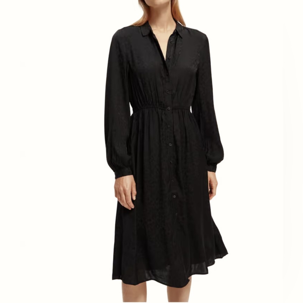 Relaxed Fir Shirt Dress - Picture 1 of 6
